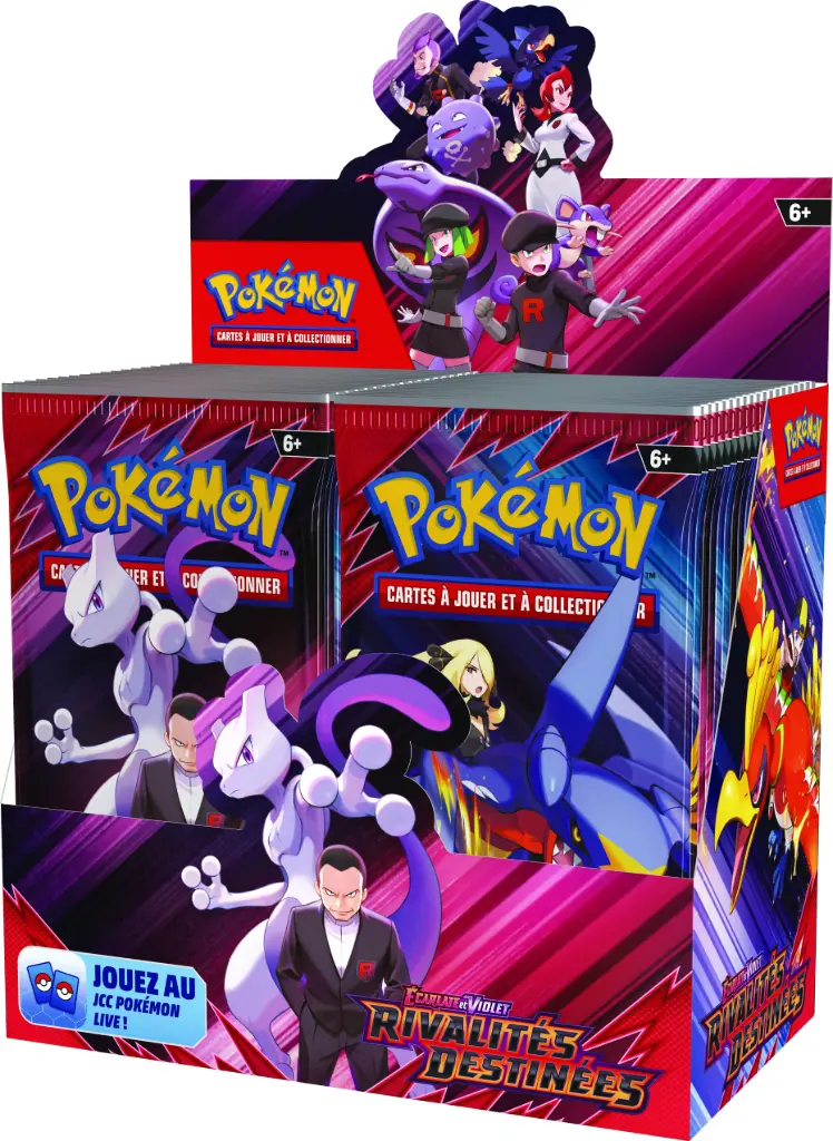 Pokémon JCC - Écarlate et Violet - EV10 Rivalités Destinées (Display de 36 boosters) - FR