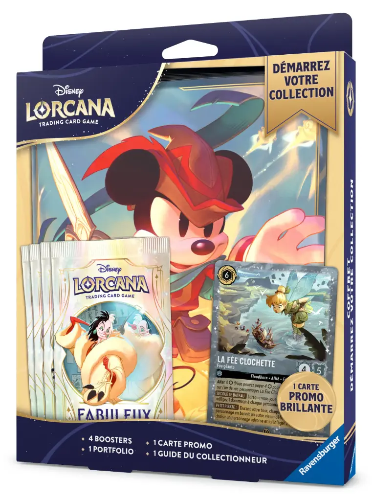 Disney Lorcana JCC - Fabuleux - Coffret Démarrez Votre Collection - FR
