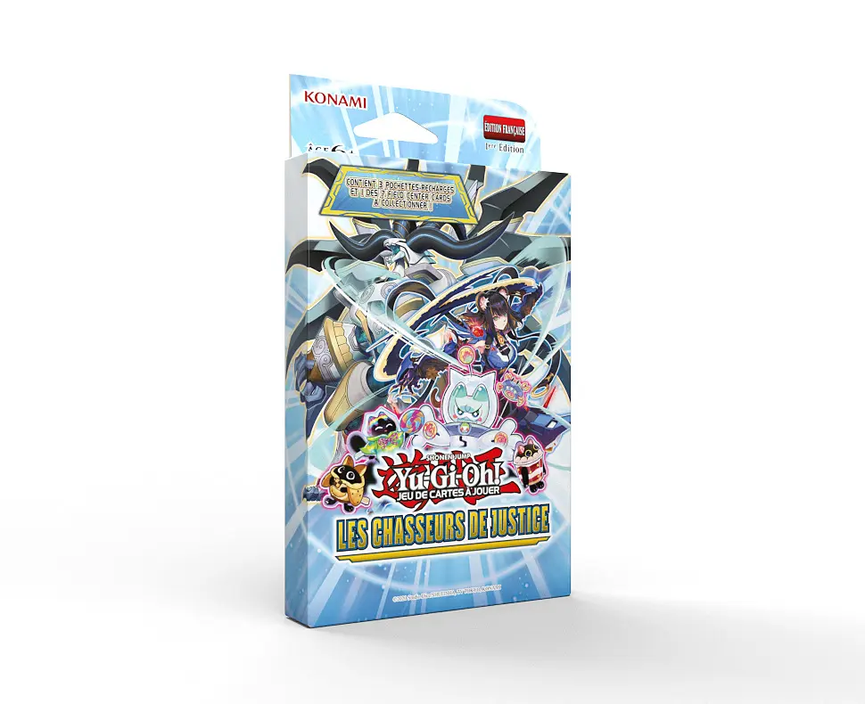 Yu-Gi-Oh! - Pack de 3 Boosters : Les Chasseurs de Justice (Blister cartonné) FR