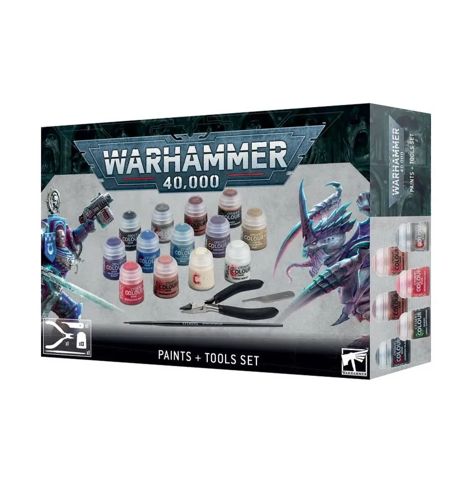 Warhammer 40,000 : Set Peintures + Outils