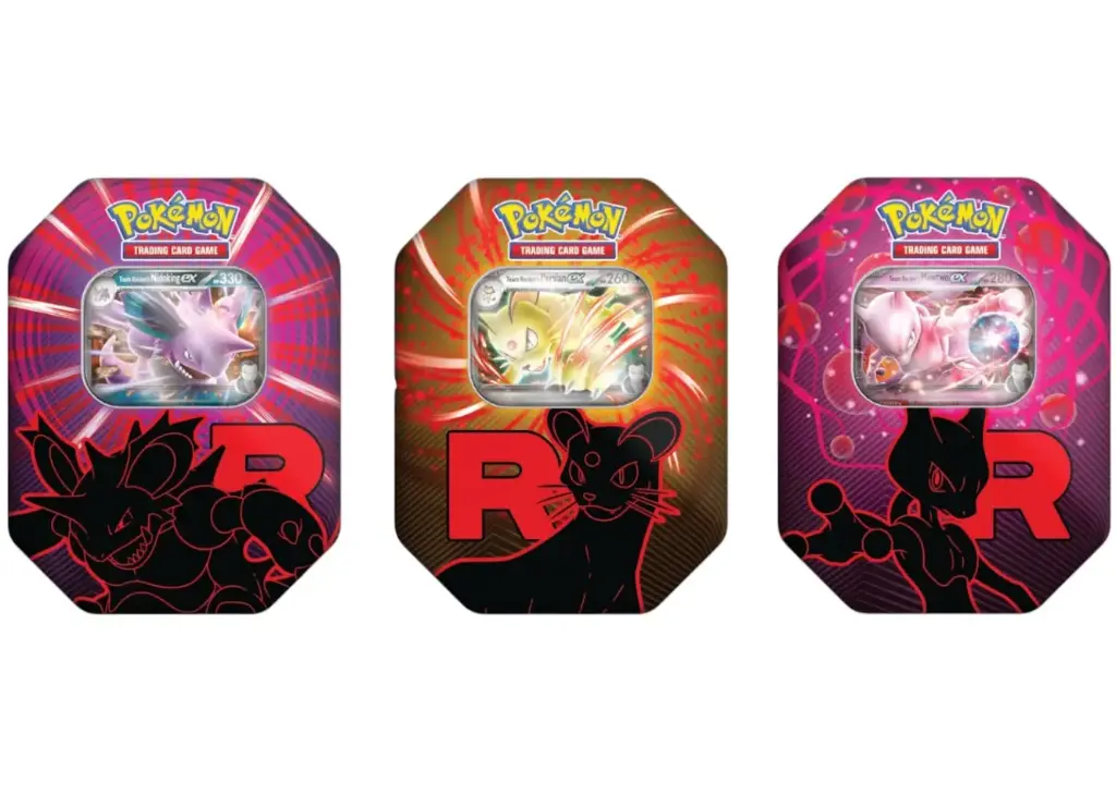 Pokémon JCC : Boîtes de la Team Rocket (Mewtwo-ex / Nidoking-ex / Persian-ex) - FR
