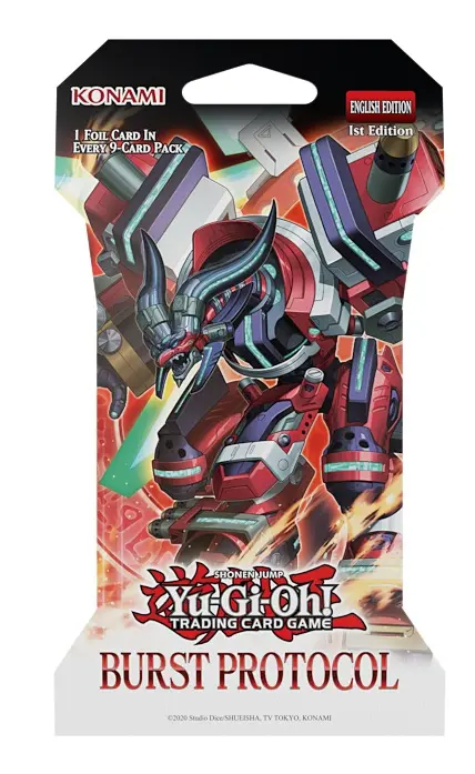 Yu-Gi-Oh! - Pack de Booster Burst Protocol (Blister cartonné) - FR - Précommande 05/02/26