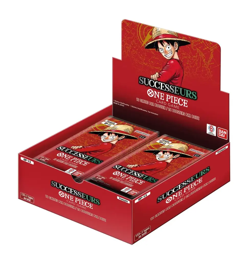 One Piece Card Game - Display de Pack de Booster OP-13 Successeurs (Display x24) - FR - Précommande 07/11/25