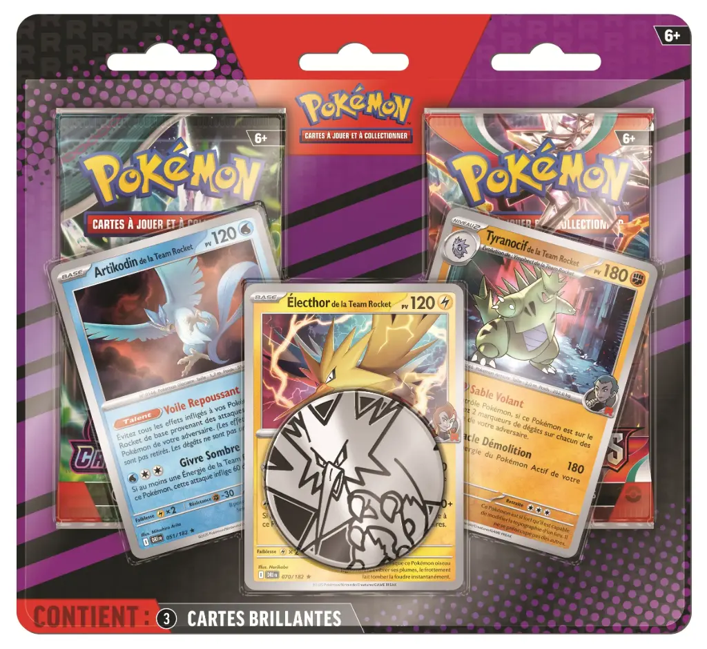 Pokémon JCC : Blister amélioré de 2 boosters (octobre 2025) - FR