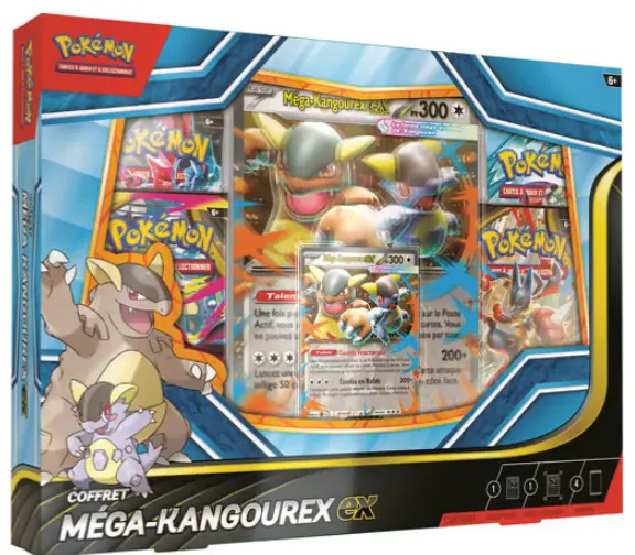 Pokémon JCC : Coffret Méga-Kangourex-ex - FR