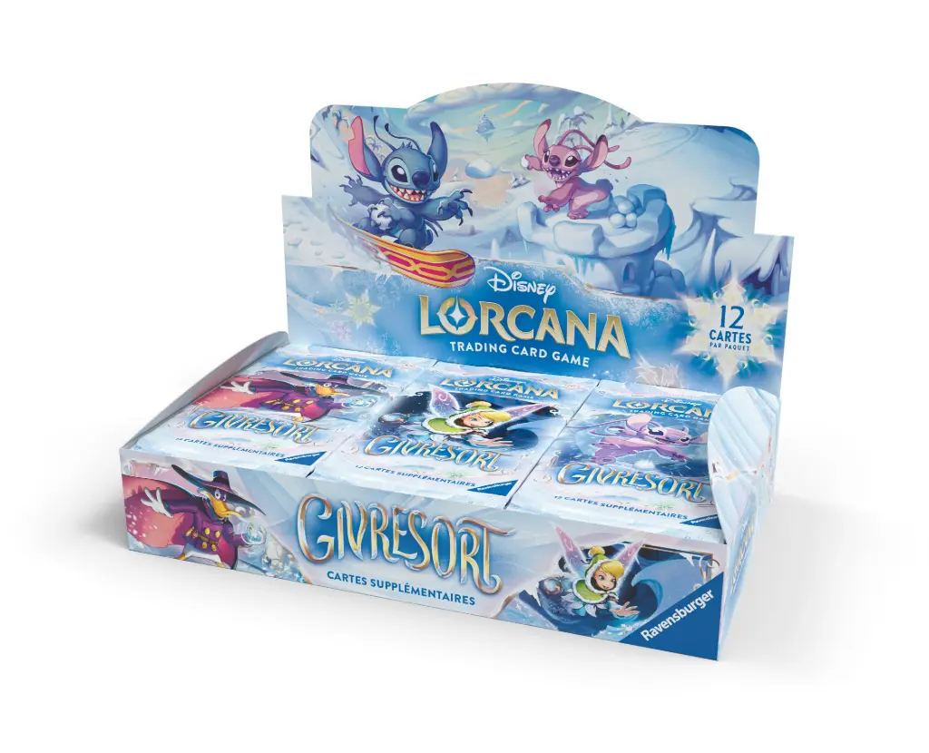 Disney Lorcana JCC : Givresort - Display de Boosters (24 Boosters) - FR