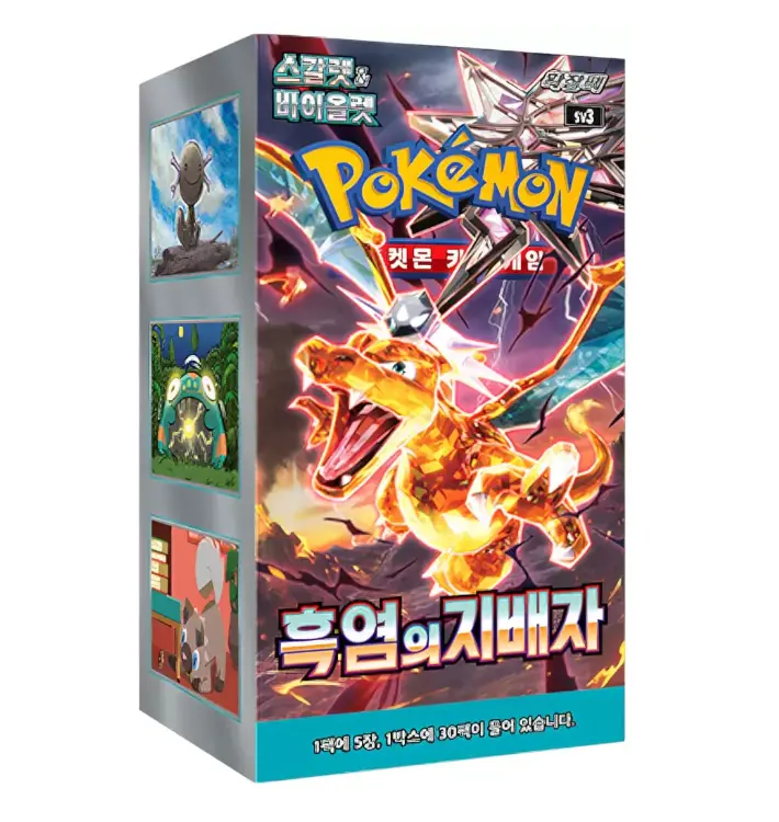 Pokémon - Boîte de 30 boosters - SV3 Ruler Of The Black Flame - KR
