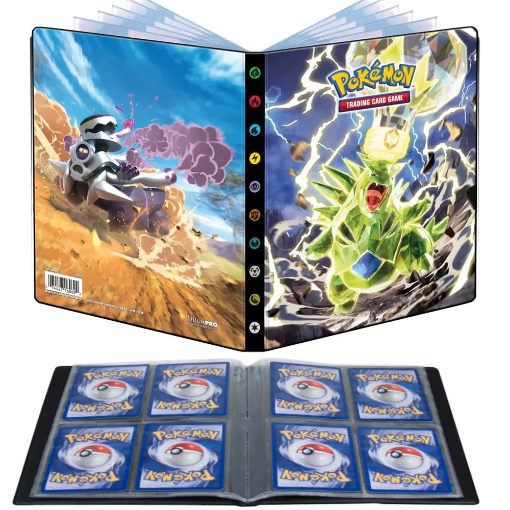 Pokémon - A5 - 4 Cases Flammes Obsidiennes : Tyranocif - 10 pages de 4 cases