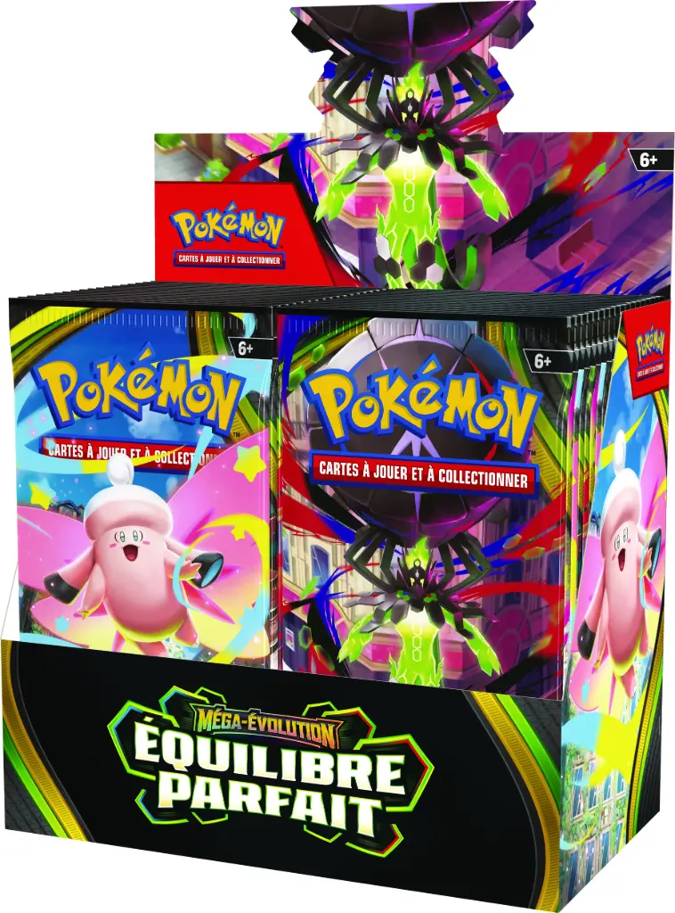 Pokémon JCC  Display de Pack de Booster Méga-Évolution - ME03 Équilibre Parfait (Display x36) - FR - Précommande 27/03/2026