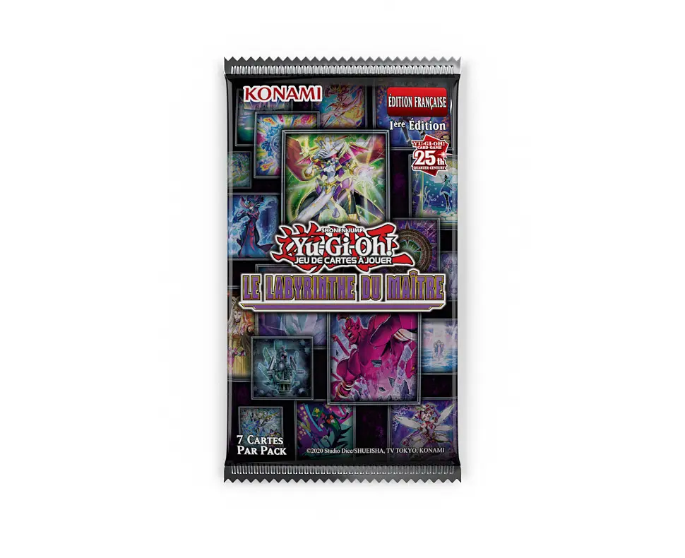Yu-Gi-Oh! - Booster à l'unité "Le Labyrinthe Du Maître" FR