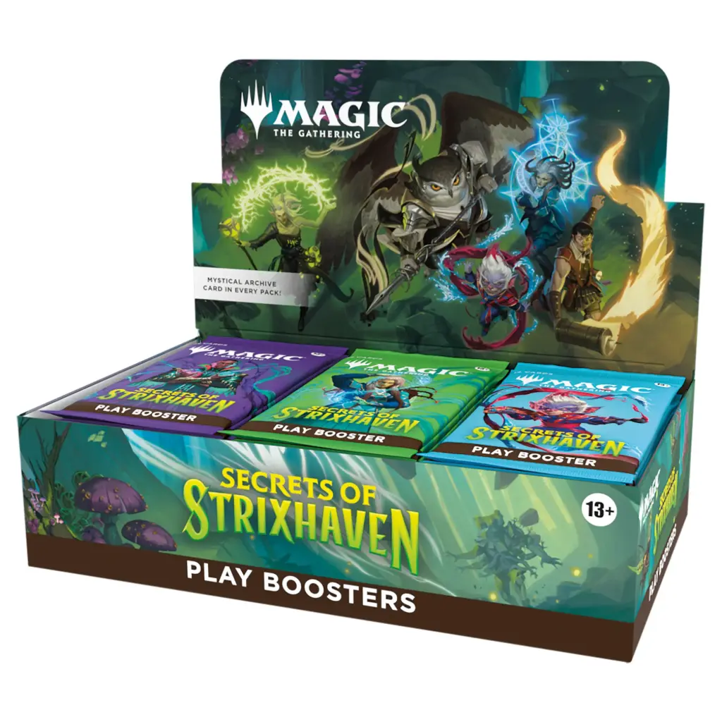 Magic: The Gathering - Secrets of Strixhaven Play Boosters Display (30 Boosters) - UK - Précommande 24/04/2026
