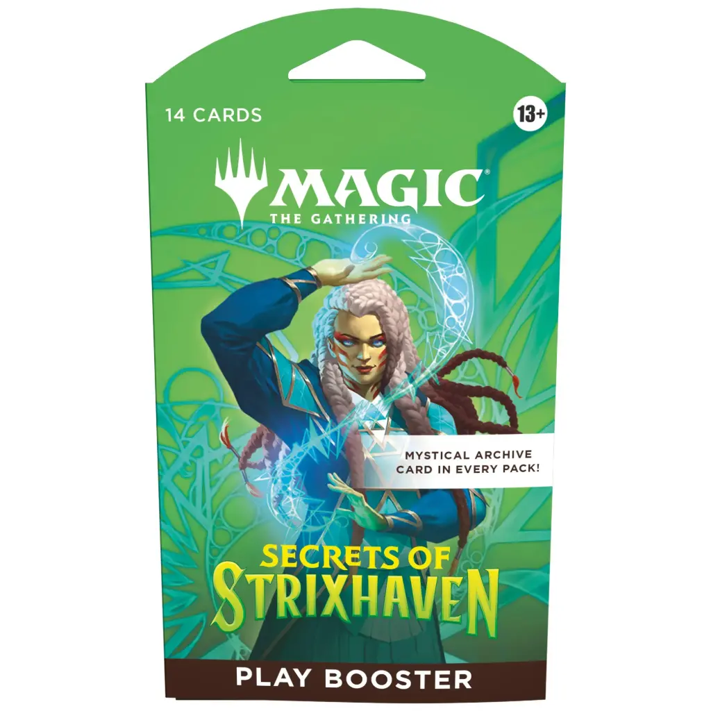 Magic: The Gathering - Secrets of Strixhaven Play Booster (Cardboard Blister) - UK - Précommande 24/04/2026