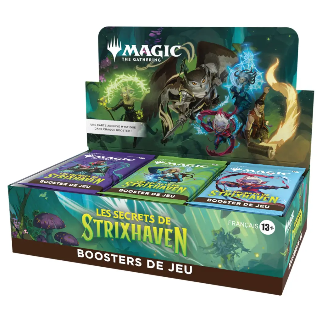 Magic: The Gathering - Display de Boosters de jeu Les secrets de Strixhaven (30 Boosters) - FR - Précommande 24/04/2026