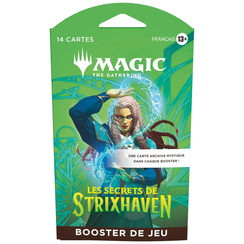 Magic: The Gathering - Booster de jeu Les secrets de Strixhaven (Blister cartonné) - FR - Précommande 24/04/2026