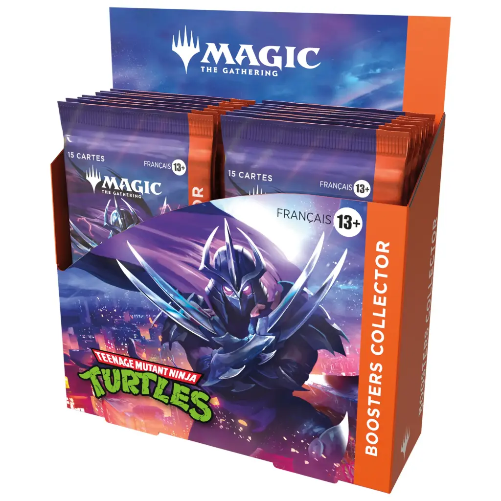 Magic: The Gathering - Display de Boosters Collector Teenage Mutant Ninja Turtles (12 Boosters) - FR - 06/03/2026