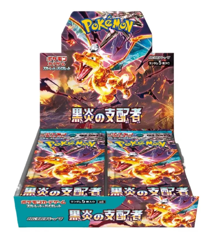 Pokémon - Boîte de 30 boosters - SV3 Ruler Of The Black Flame - JAP