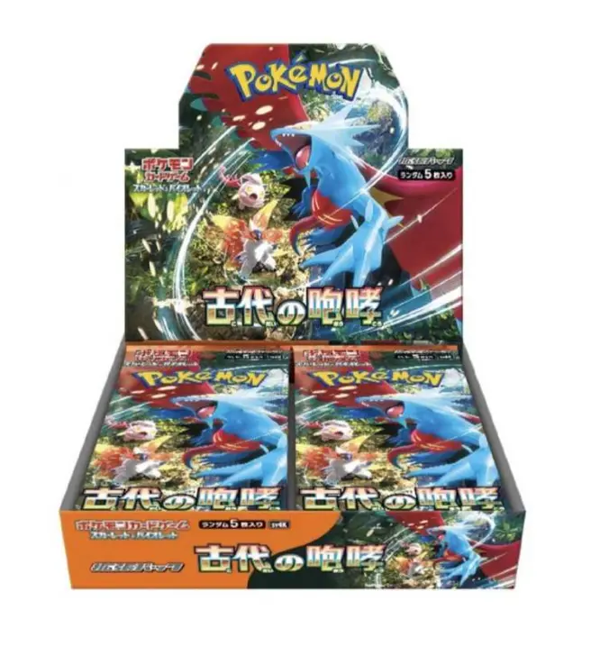 Pokémon - Boîte de 30 boosters - SV4K Ancient Roar - JAP