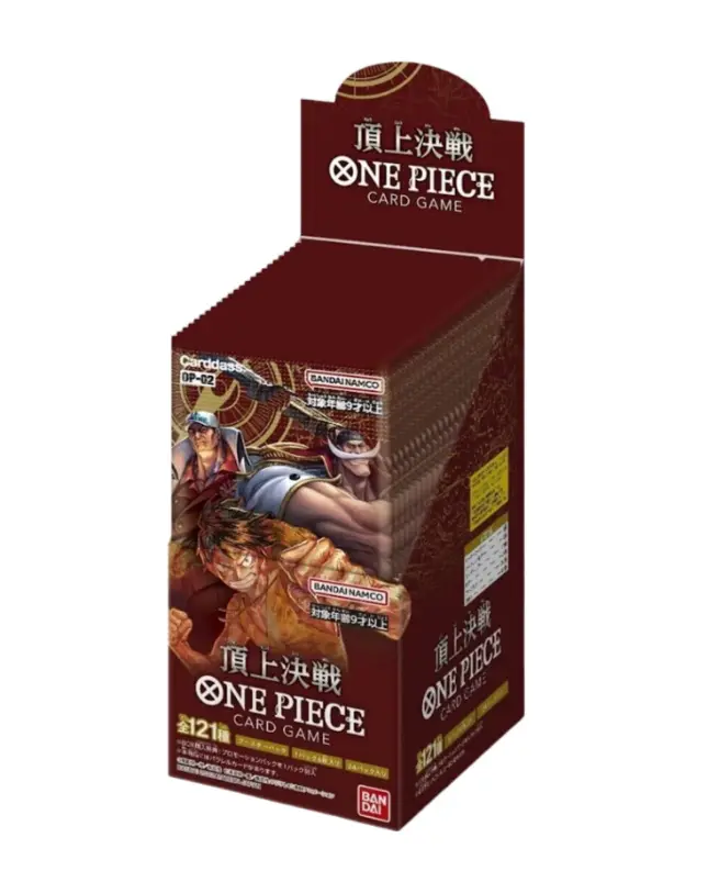 One Piece - OP-02 - Boîte de 24 boosters - Summit War - JAP