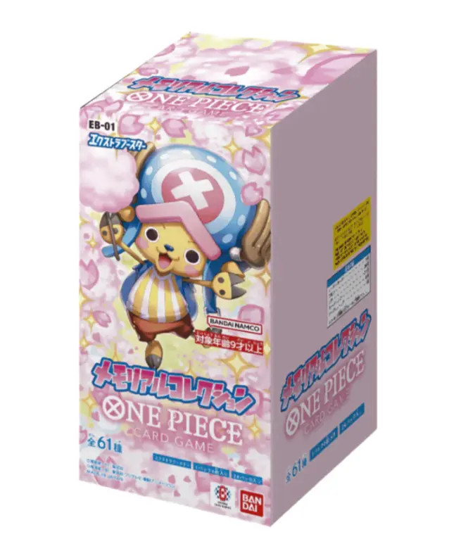 One Piece - EB-01 - Boîte de 24 boosters - Extra Booster Memorial Collection - JAP