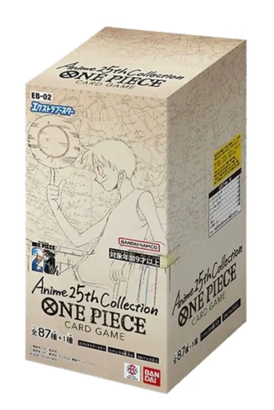 One Piece - EB-02 - Boîte de 24 boosters - Anime 25th Collection - JAP