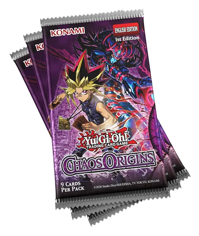 Yu-Gi-Oh! JCC - Pack de 3 Boosters Chaos Origins (Tuckbox cartonné) - Uniquement GSA et GSS - FR - Précommande 02/07/2026