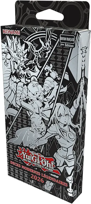 Yu-Gi-Oh! JCC - Decks Modernes Légendaires 2026 (Blister cartonné) - FR 
