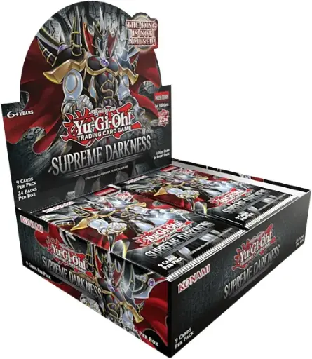 Yu-Gi-Oh! - Boite de 24 boosters "Les Ténèbres Suprêmes" FR