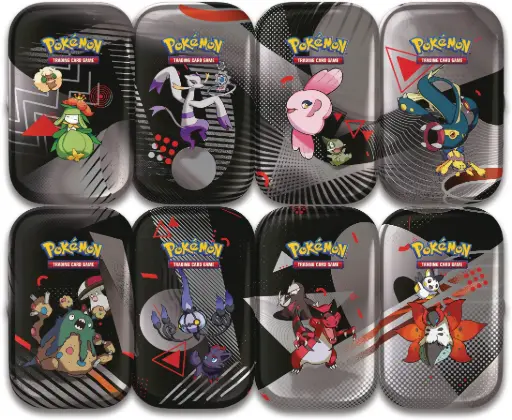 Pokémon JCC : Mini-boîte Unys Écarlate et Violet - EV 10.5 Foudre Noire et Flamme Blanche (1x mini-boîte aléatoire) FR - Précommande 23/07/25
