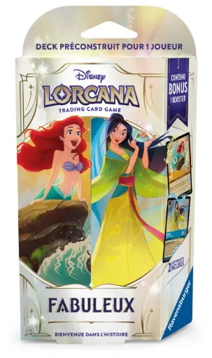 Disney Lorcana JCC - Fabuleux - Deck de démarrage - FR - Précommande 05/09/25