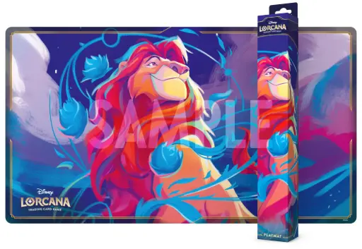 Disney Lorcana JCC - Tapis de jeu Mufasa - EFIGS