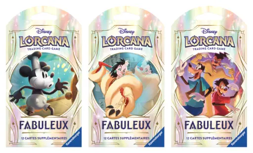 Pack Chapitre 9 - Fabuleux - Lorcana (5 Boosters)