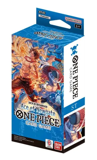 One Piece Card Game - Deck de démarrage EX ST-22 Ace et Newgate - FR - Précommande 10/10/25
