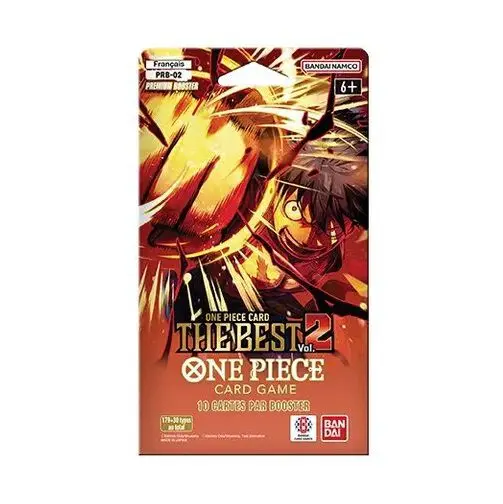One Piece Card Game - Pack de Booster Premium PRB-02 The Best vol.2 (1 Booster aléatoire) - FR - Précommande 10/10/25