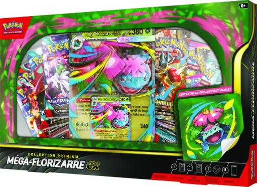 Pokémon JCC : Collection Premium Méga-Florizarre-ex - FR