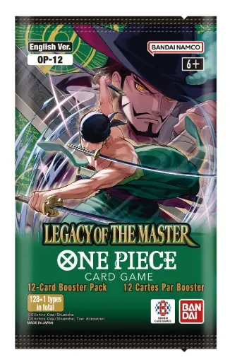 One Piece Card Game - Pack de Booster OP-12 Legacy of the Master - UK