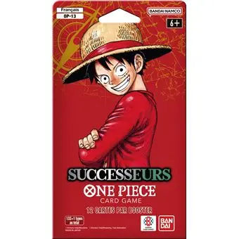 One Piece Card Game - Pack de Booster Blister OP-13 Successeurs - FR