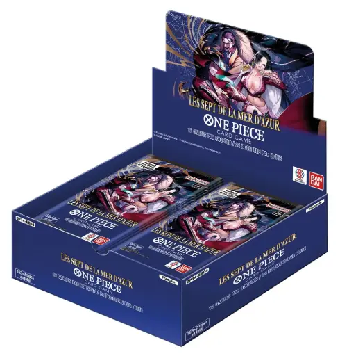 One Piece Card Game - Display de Pack de Booster OP-14 Les Sept de la Mer d'Azur (Display x24) - FR - Précommande 07/02