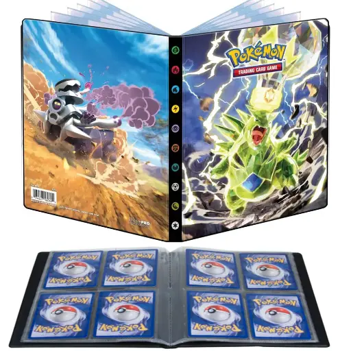 Pokémon - A5 - 4 Cases Flammes Obsidiennes : Tyranocif - 10 pages de 4 cases