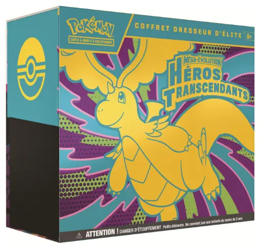 Pokémon JCC - Coffret Dresseur d'Élite Méga-Évolution - ME2.5 Héros Transcendants - FR - Précommande 20/02/2026