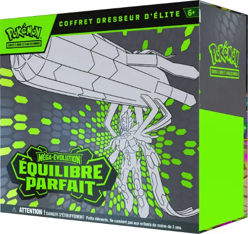 Pokémon JCC - Coffret Dresseur d'Élite Méga-Évolution - ME03 Équilibre Parfait - FR