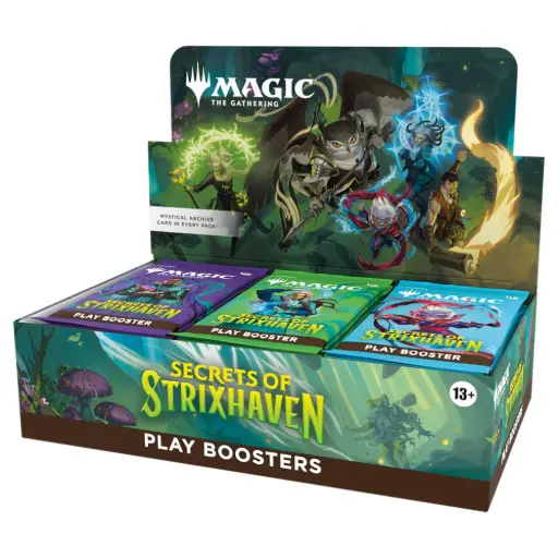 Magic: The Gathering - Secrets of Strixhaven Play Boosters Display (30 Boosters) - UK - Précommande 24/04/2026