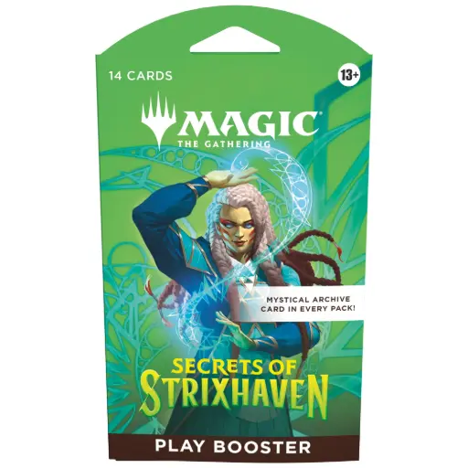 Magic: The Gathering - Secrets of Strixhaven Play Booster (Cardboard Blister) - UK - Précommande 24/04/2026