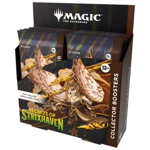 Magic: The Gathering - Secrets of Strixhaven Collector Boosters Display (12 Boosters) - UK - Précommande 24/04/2026