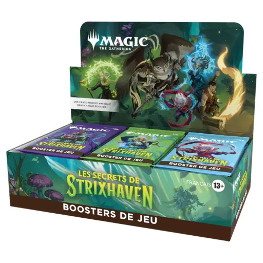 Magic: The Gathering - Display de Boosters de jeu Les secrets de Strixhaven (30 Boosters) - FR - Précommande 24/04/2026