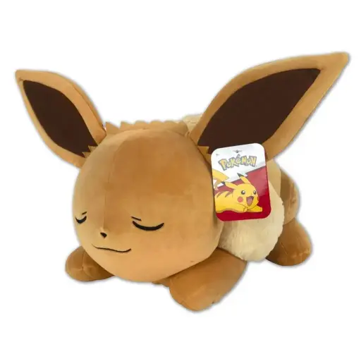 Pokémon - Peluche Dormeuse - Peluche Evoli 45cm - Précommande 07/04/2025
