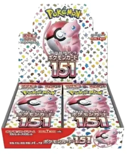 Pokémon - Boîte de 20 Boosters SV2A Pokémon 151 - JAP