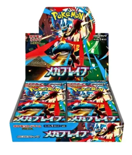 Pokémon - Boîte de 30 Boosters Mega Brave M1L - JAP