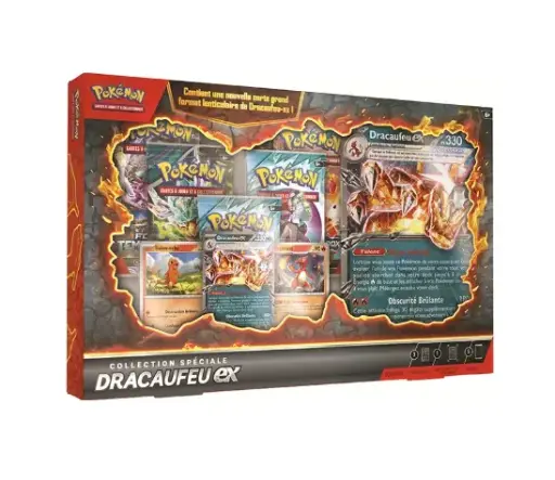 Pokémon - Coffret Collection Spéciale Dracaufeu-ex - FR - Précommande 20/04