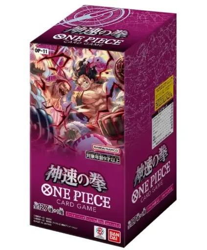 One Piece - OP-11 - Boîte de 24 boosters - Light Speed Fist - JAP