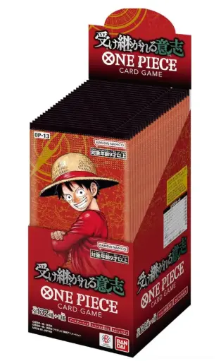 One Piece - OP-13 - Boîte de 24 boosters - Carrying on his Will - JAP